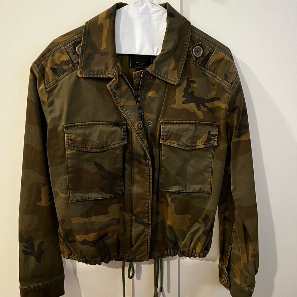 Anthropologie Sanctuary camo jacket